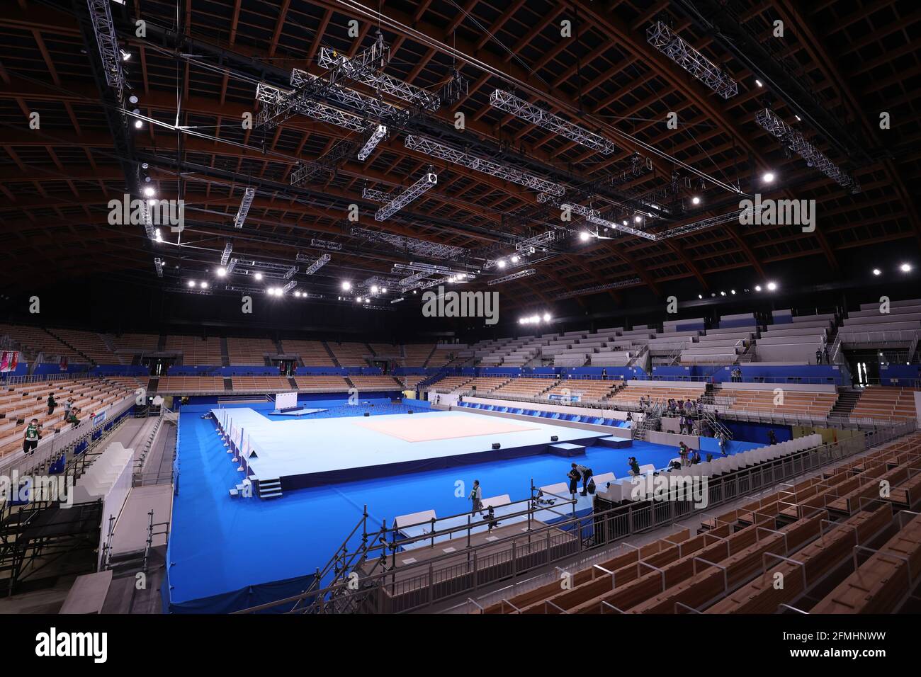 Tokyo, Japan. 8th May, 2021. Ariake Gymnastics Centre Rhythmic