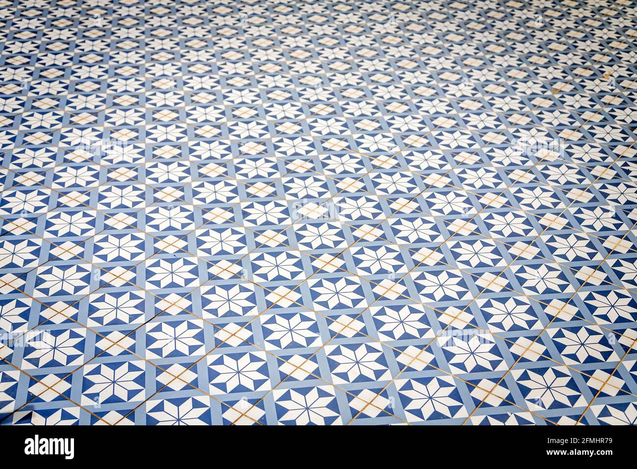 Stunning Geometric Patterned Moroccan Tile image