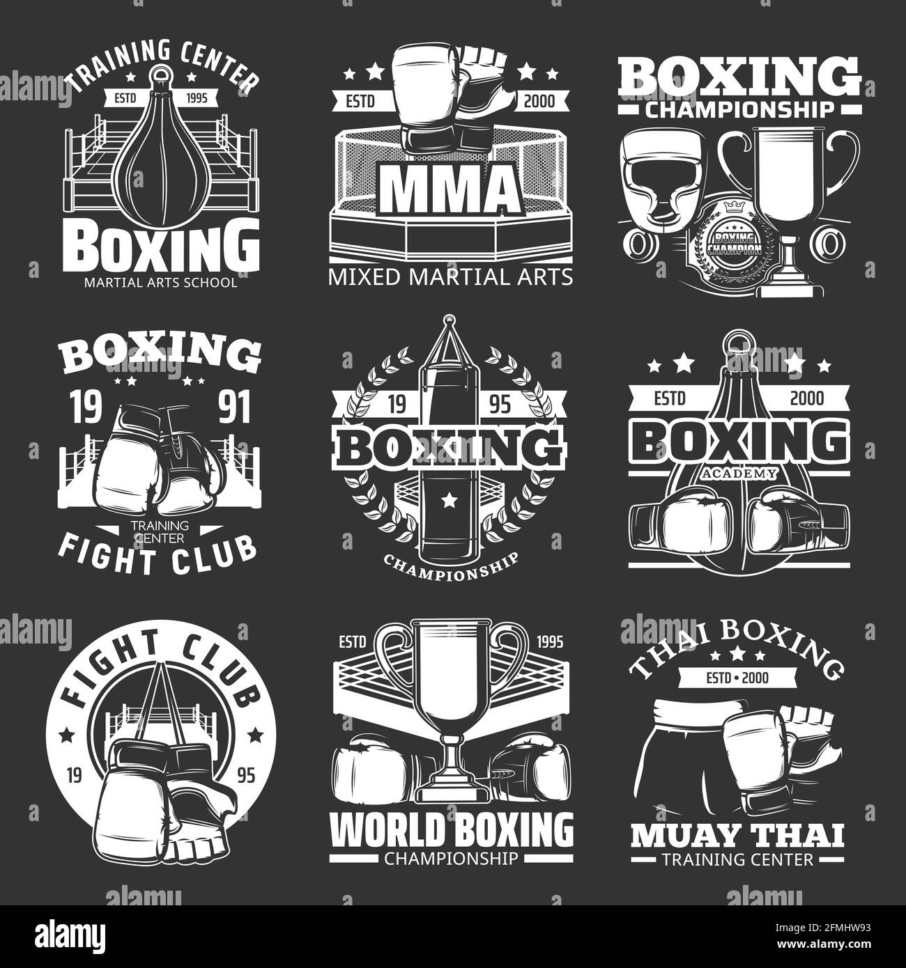 Fight club thailand Black and White Stock Photos & Images Alamy