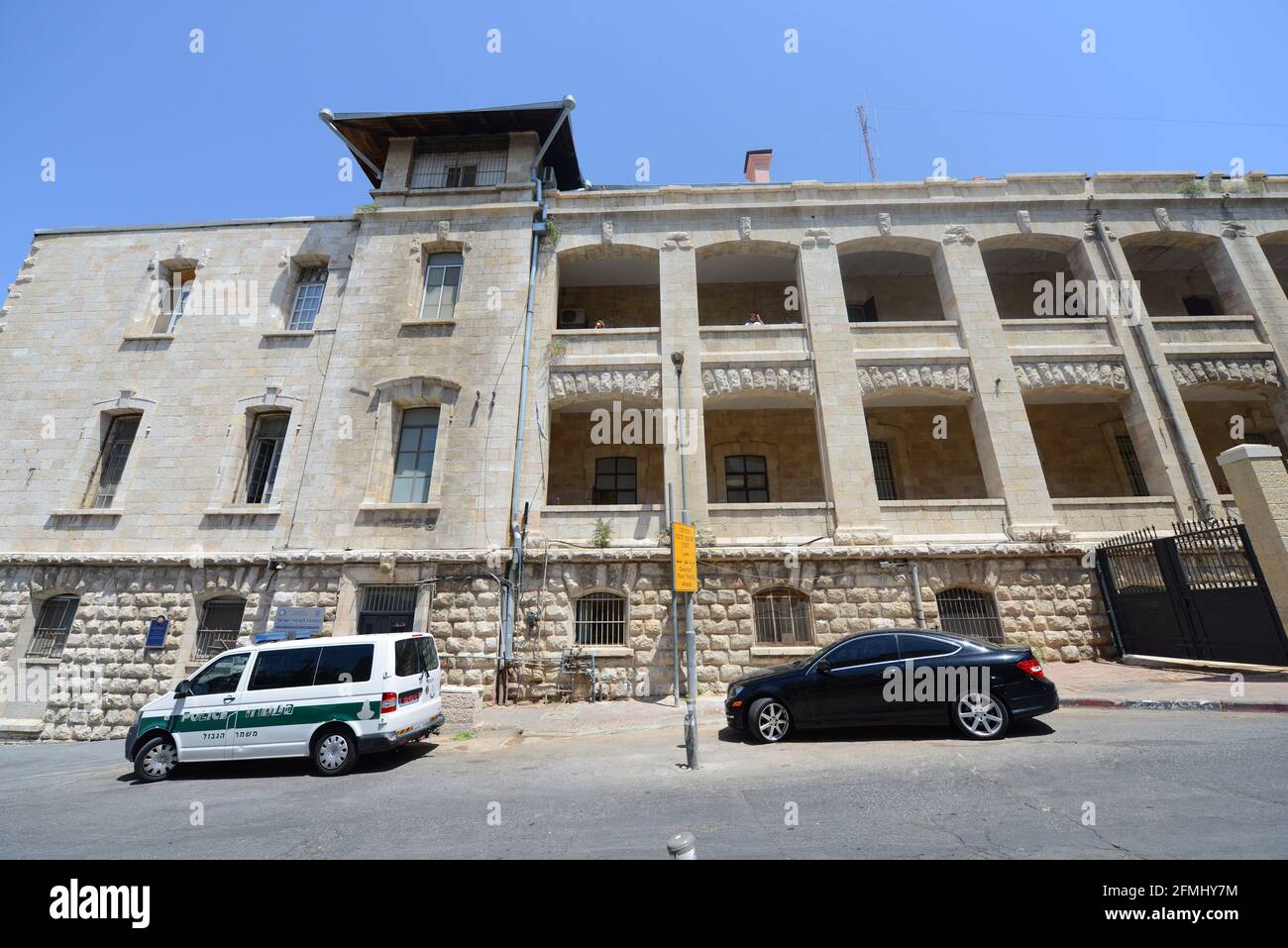 The Magistrate Court building in Jerusalem. Stock Photo