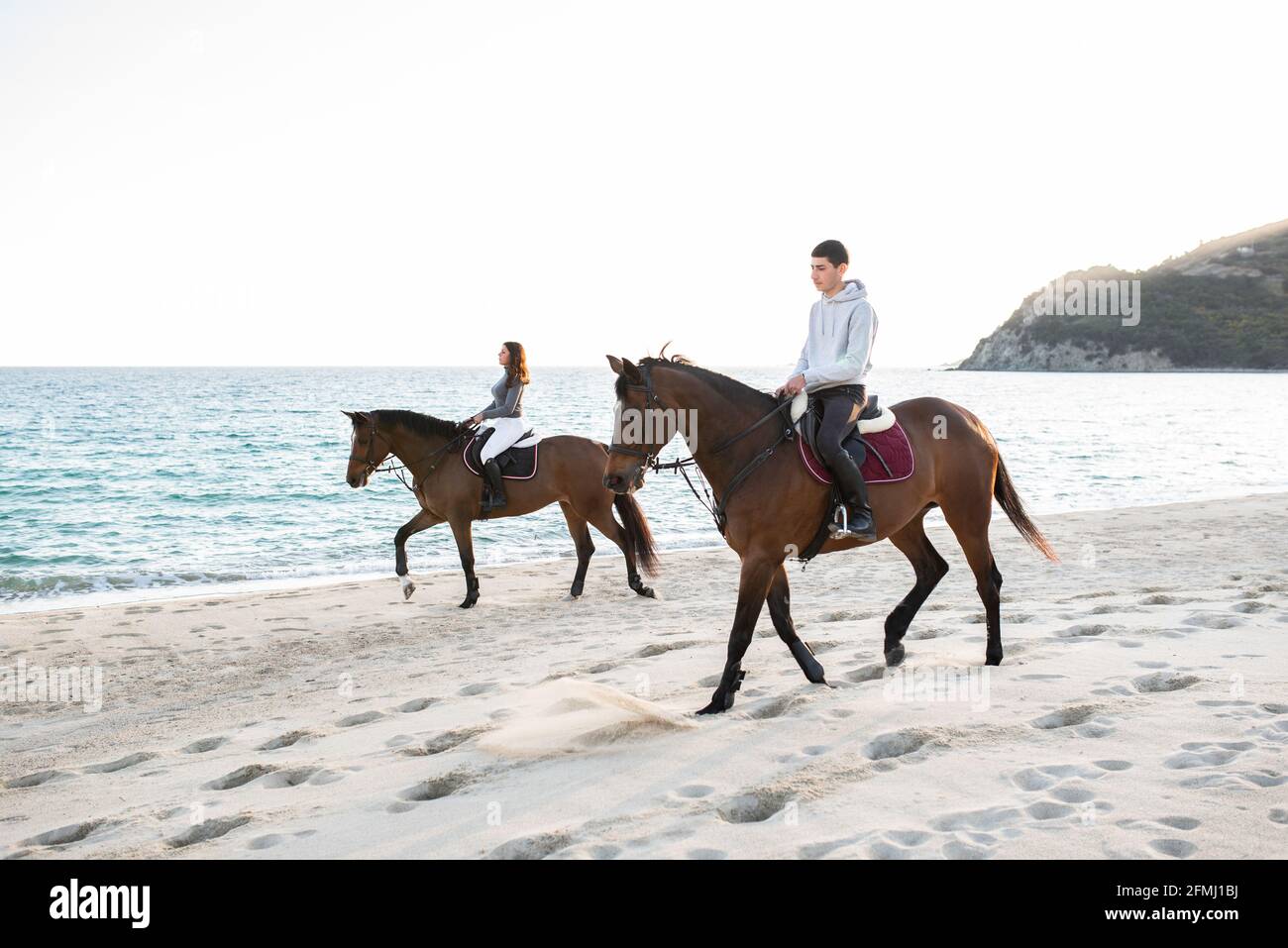 Couple horse riding landscape hi-res stock photography and images - Page 3  - Alamy