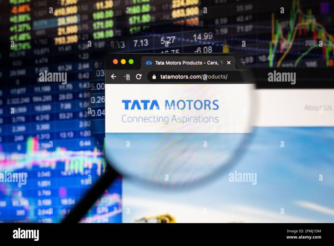 Tata motors logo hires stock photography and images Alamy