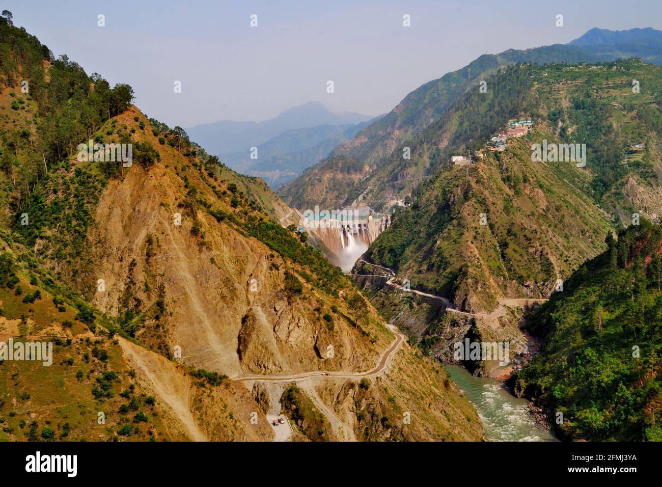 Chenab dam hires stock photography and images Alamy