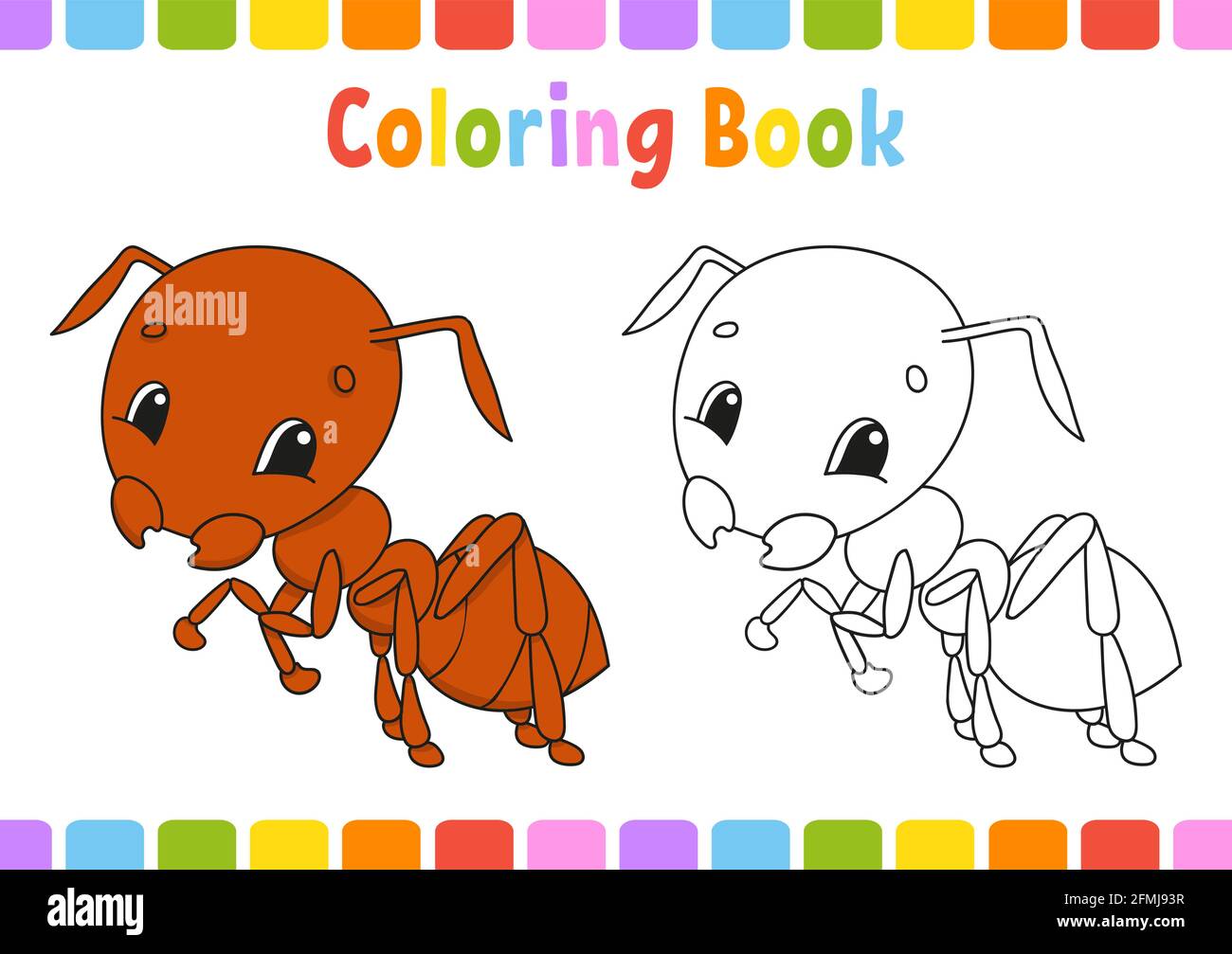 Download Insect Outline Vector Icon Coloring Page For Kids Exotic Bug Hand Drawn Doodle Style Isolated Stock Vector Image Art Alamy