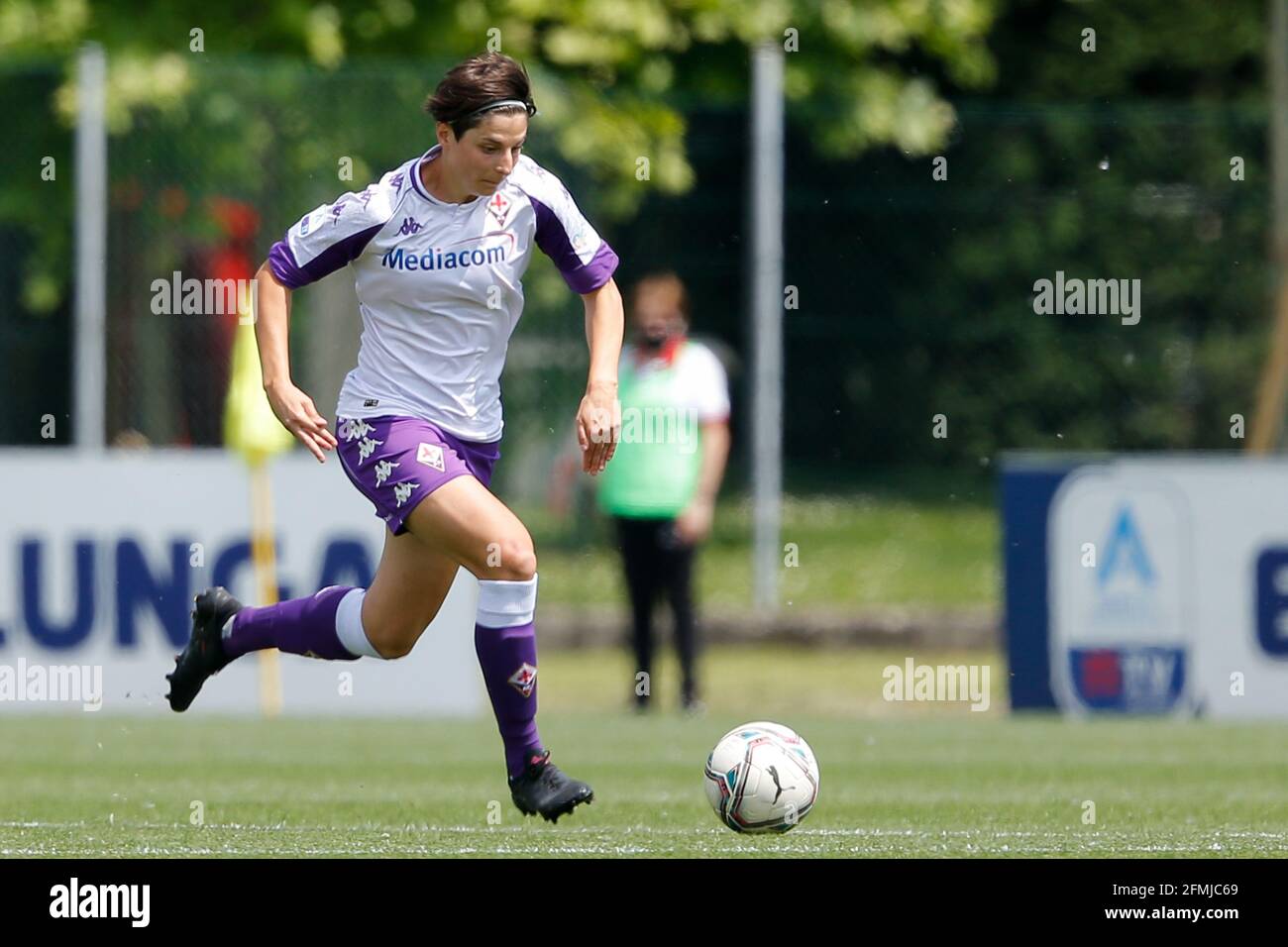 Katja Schroffenegger (ACF Fiorentina Femminile) during AC Milan vs ACF  Fiorentina femminile, Italian footba - Photo .LiveMedia/Francesco  Scaccianoce Stock Photo - Alamy