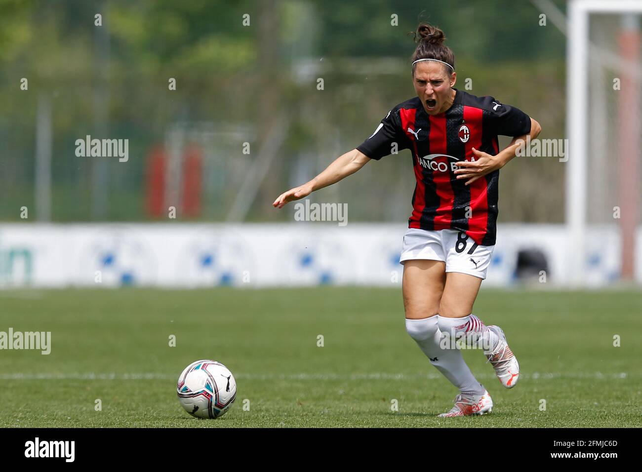 Katja Schroffenegger (ACF Fiorentina Femminile) during AC Milan vs ACF  Fiorentina femminile, Italian footba - Photo .LiveMedia/Francesco  Scaccianoce Stock Photo - Alamy