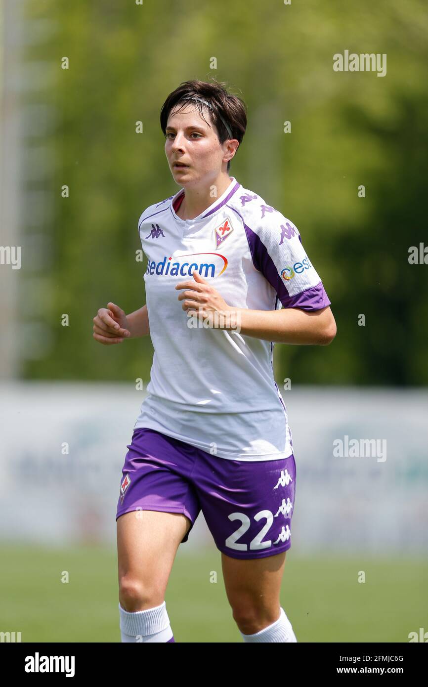 Veronica Boquete (AC Milan) and Sara Baldi (ACF Fiorentina Femminile)  during AC Milan vs ACF Fiorentina fem - Photo .LiveMedia/Francesco  Scaccianoce Stock Photo - Alamy