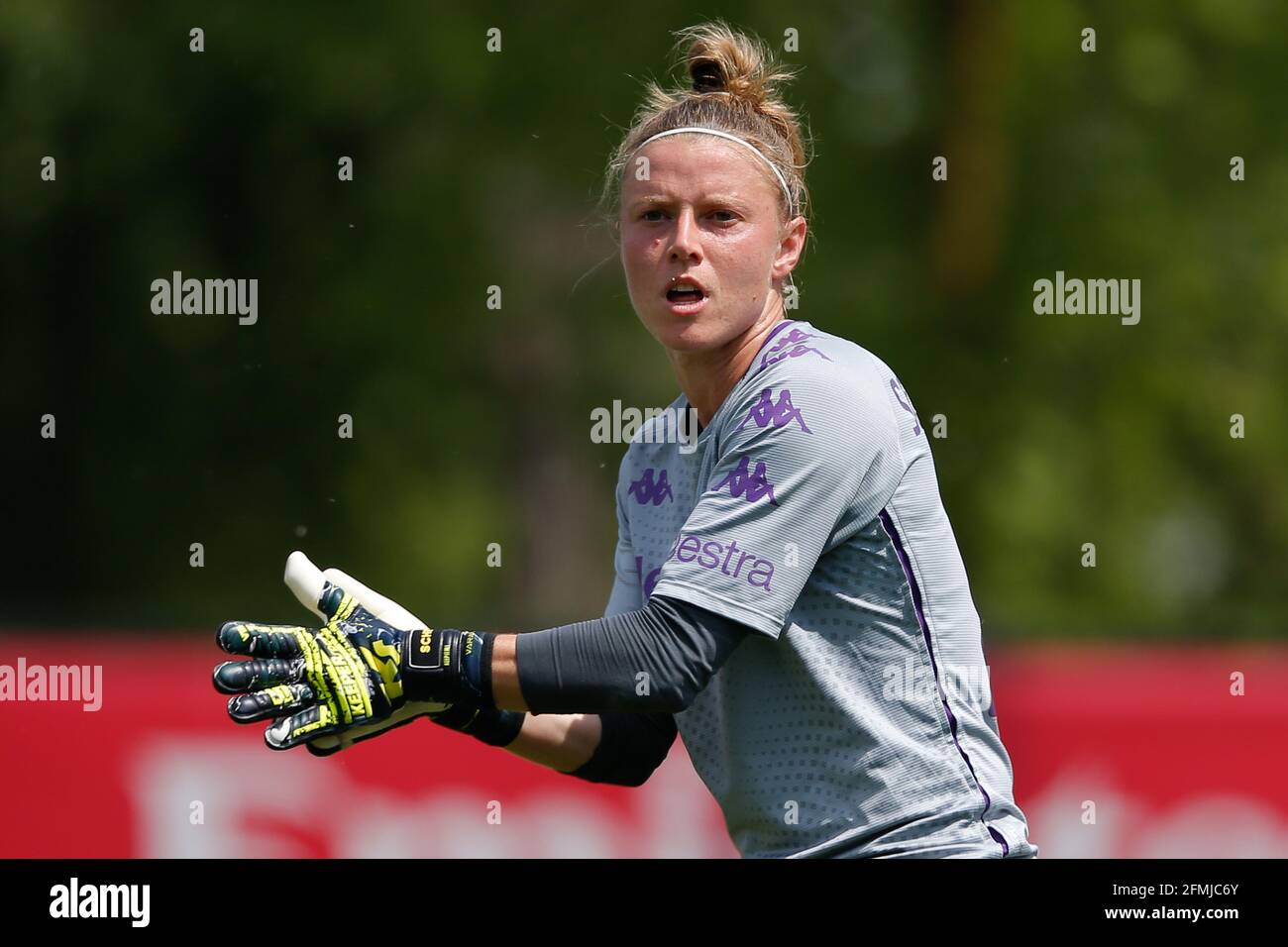 Katja Schroffenegger (ACF Fiorentina Femminile) during AC Milan vs ACF  Fiorentina femminile, Italian footba - Photo .LiveMedia/Francesco  Scaccianoce Stock Photo - Alamy