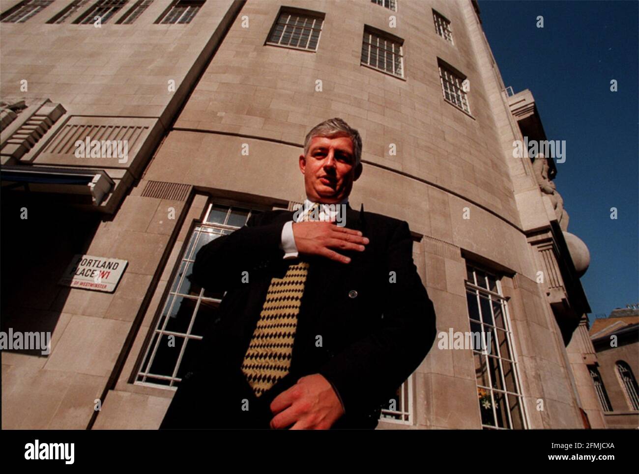 Roger Wright The new controller of BBC Radio 3 Sept 1998 Stock Photo