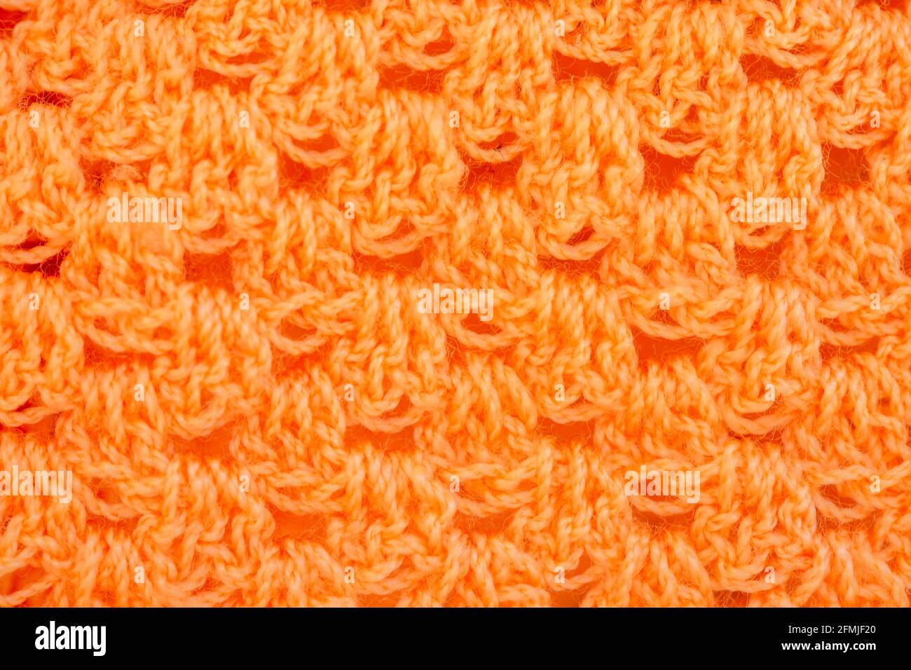knitted wool fabric Stock Photo