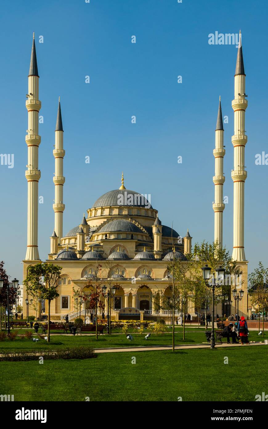 Grozny Republic Of Chechnya Russia October 29 2008 Main Mosque Of grozny-republic-of-chechnya-russia-october-29-2008-main-mosque-of