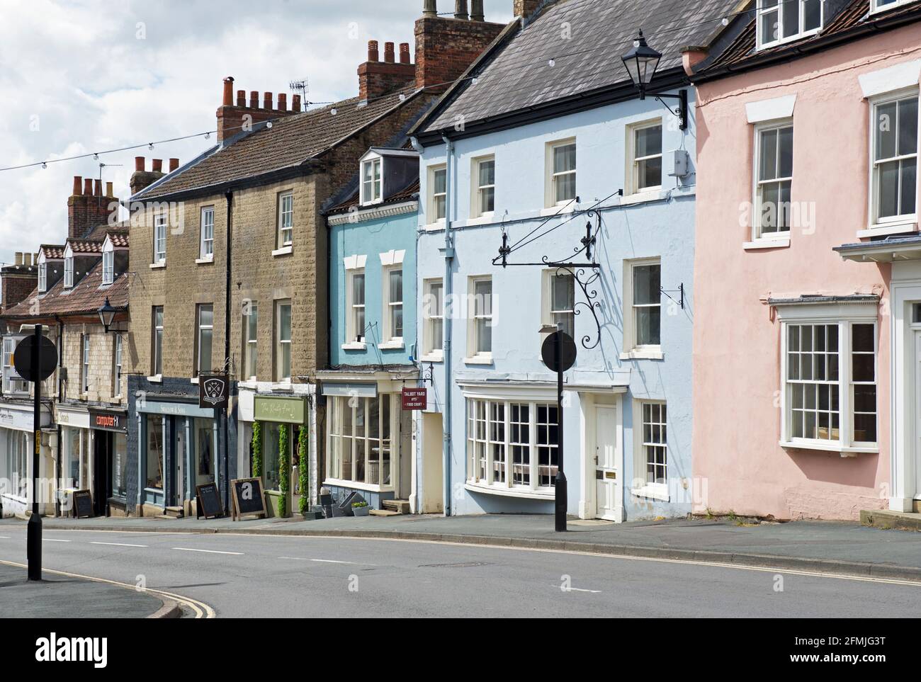 Shops in Malton, Ryedale, North Yorkshire, England UK Stock Photo Alamy