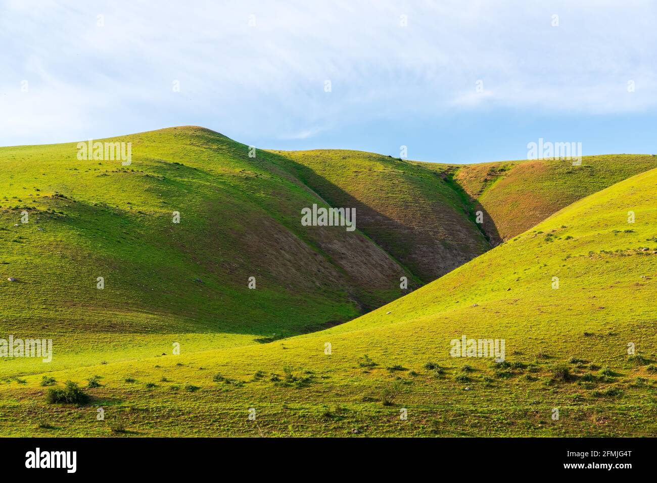 Hills summer landscape hi-res stock photography and images - Alamy