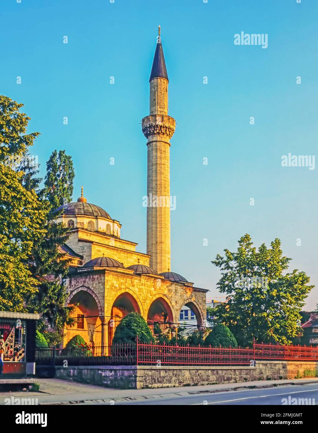 Mosque in Banja Luka, Bosnia-Herzegovina Stock Photo