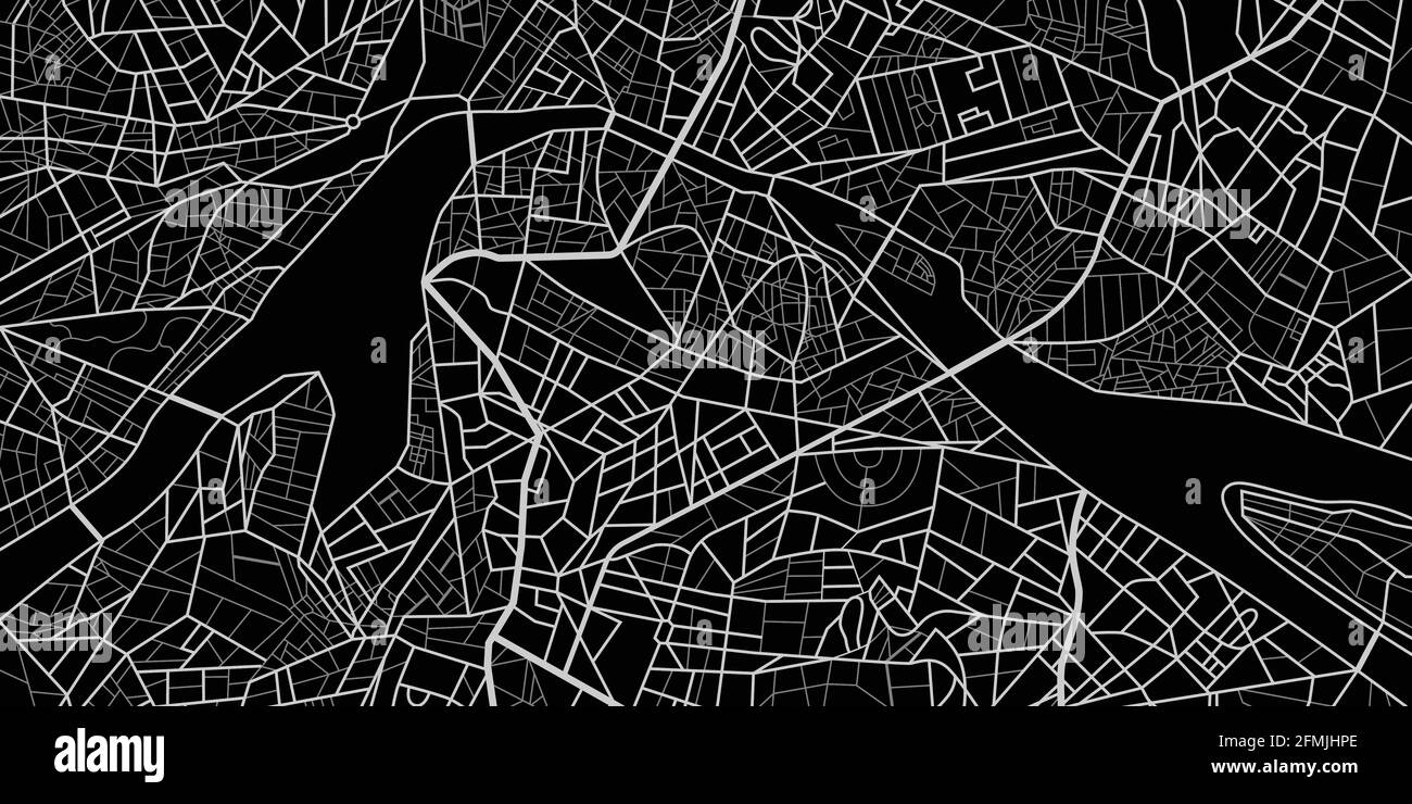 Vector illustration city map. Scheme of roads Stock Vector Image & Art ...