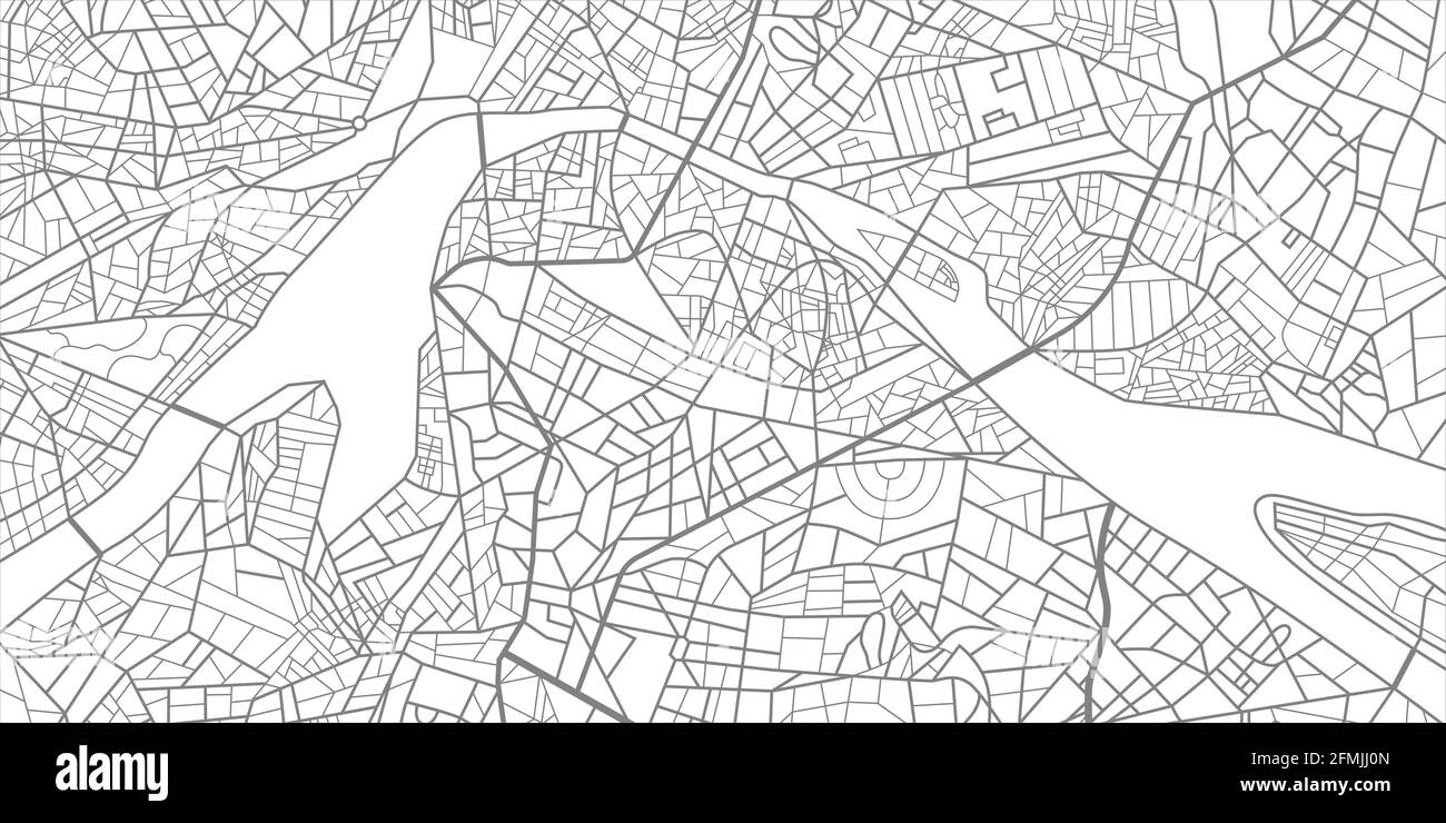 Vector illustration city map. Scheme of roads Stock Vector Image & Art ...