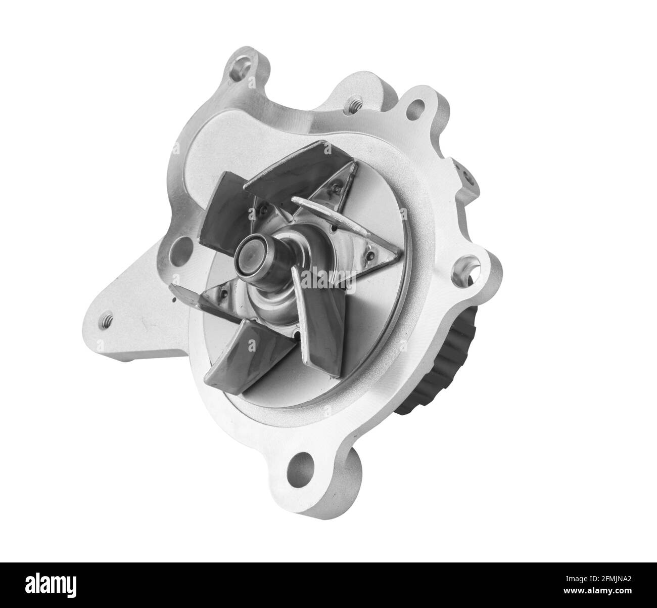 Water pump motorfor car isolated on white background Stock Photo Alamy