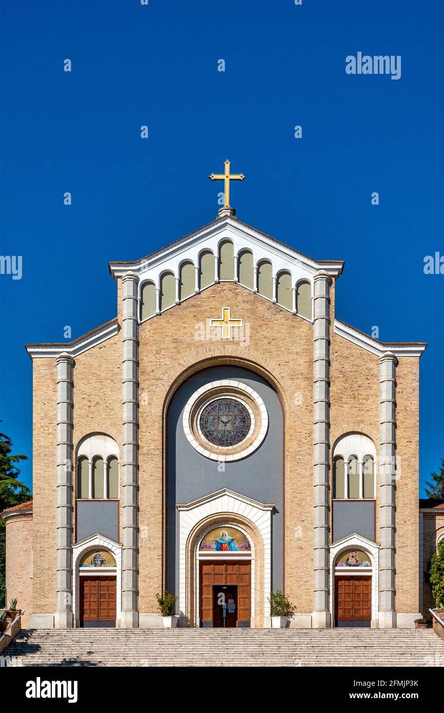 Chiesa di Santa Maria Assunta, Silvi Marina, Italy Stock Photo