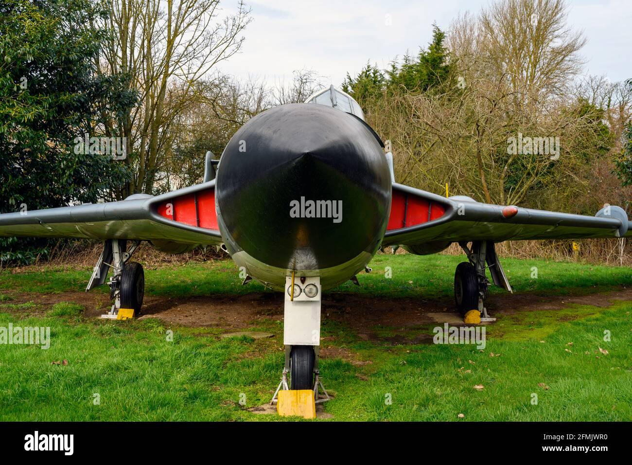 Gloster Javelin FAW.9R Royal Navy fighter bomber Stock Photo