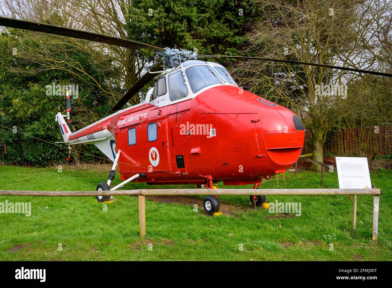 Westland Whirlwind helicopter Stock Photo