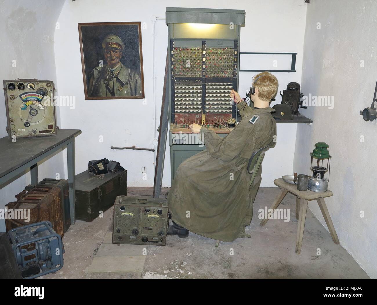 German Radio Operator Radio High Resolution Stock Photography and