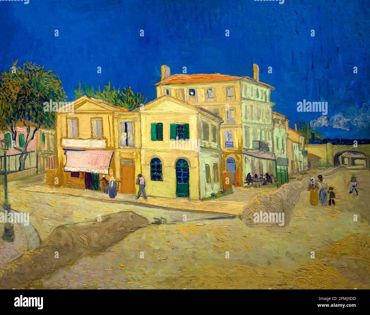 The Yellow House, The Street, Vincent van Gogh, 1888 Stock Photo