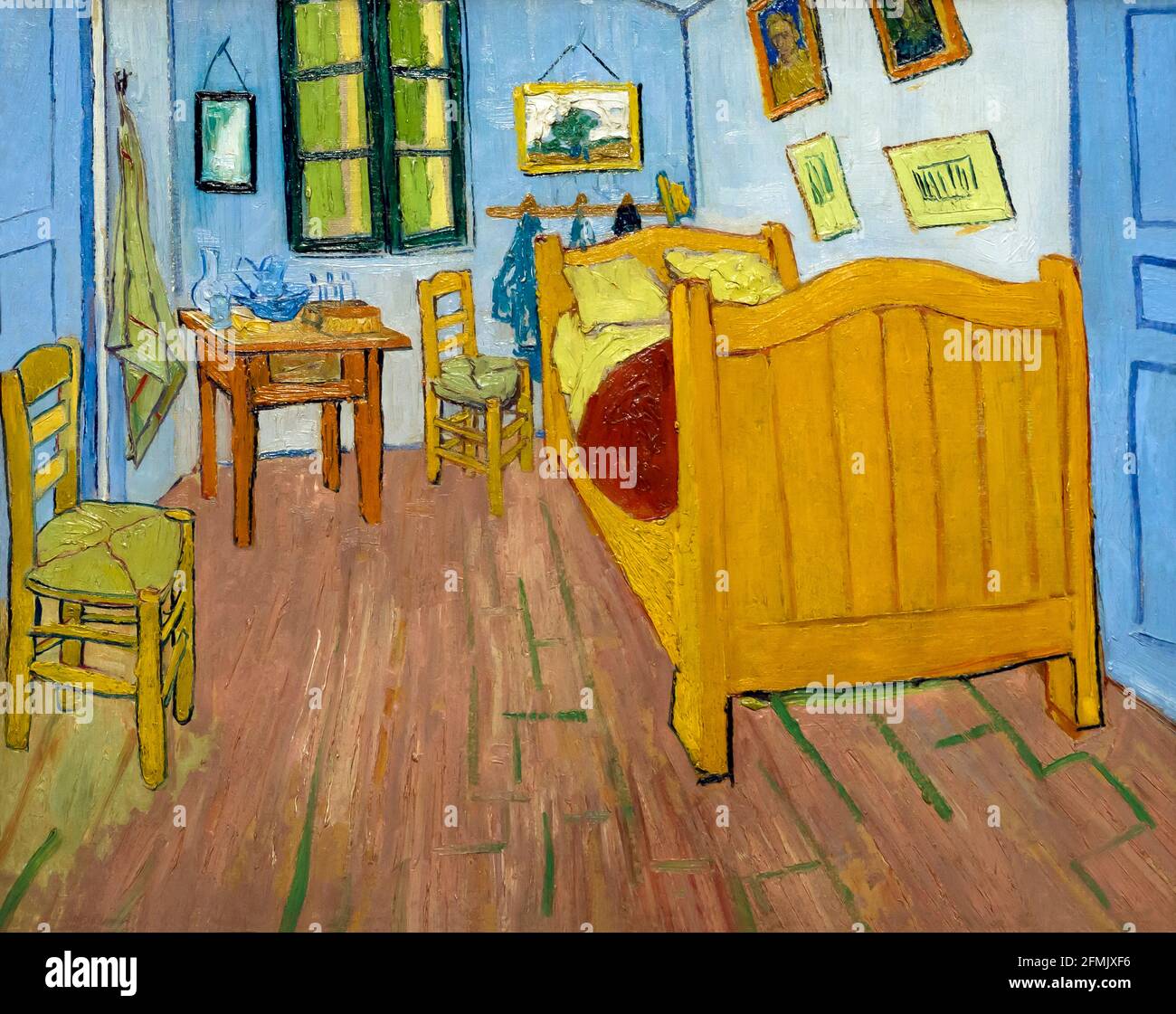 The Bedroom, Vincent van Gogh, 1888 Stock Photo Alamy