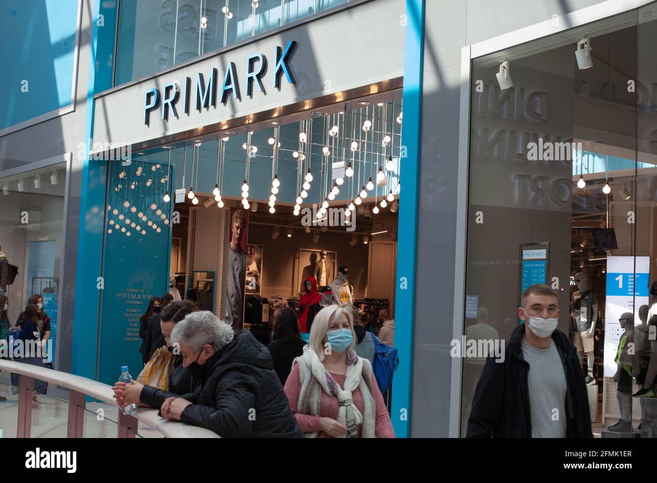 Poland, Poznan - May 08, 2021: Sign Primark. Company signboard Primark.  Shopping Center Stock Photo - Alamy