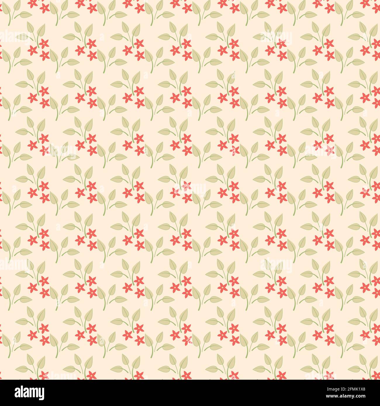 Classic wallpaper vintage flower pattern background Stock Vector Image