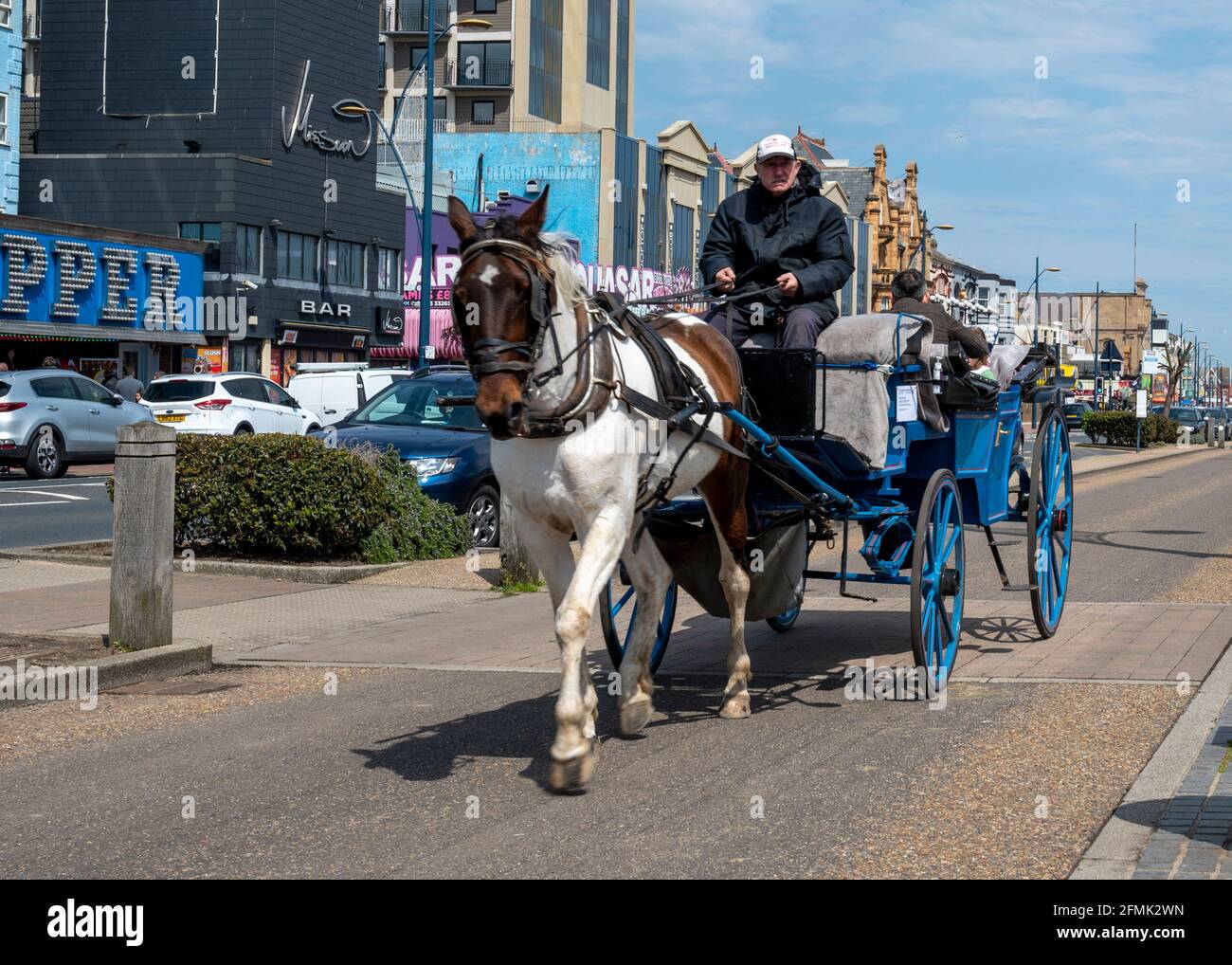 Seafront Great Yarmouth Norfolk England High Resolution Stock