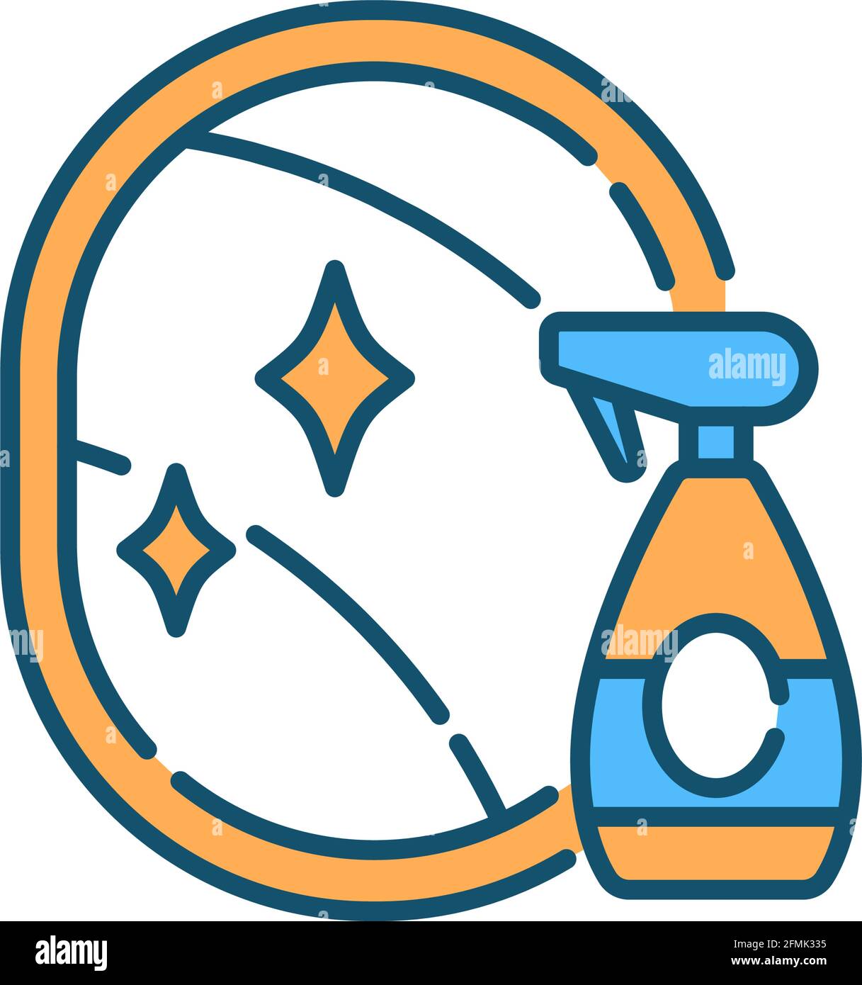 Chemical household products RGB color icon Stock Vector Image & Art - Alamy