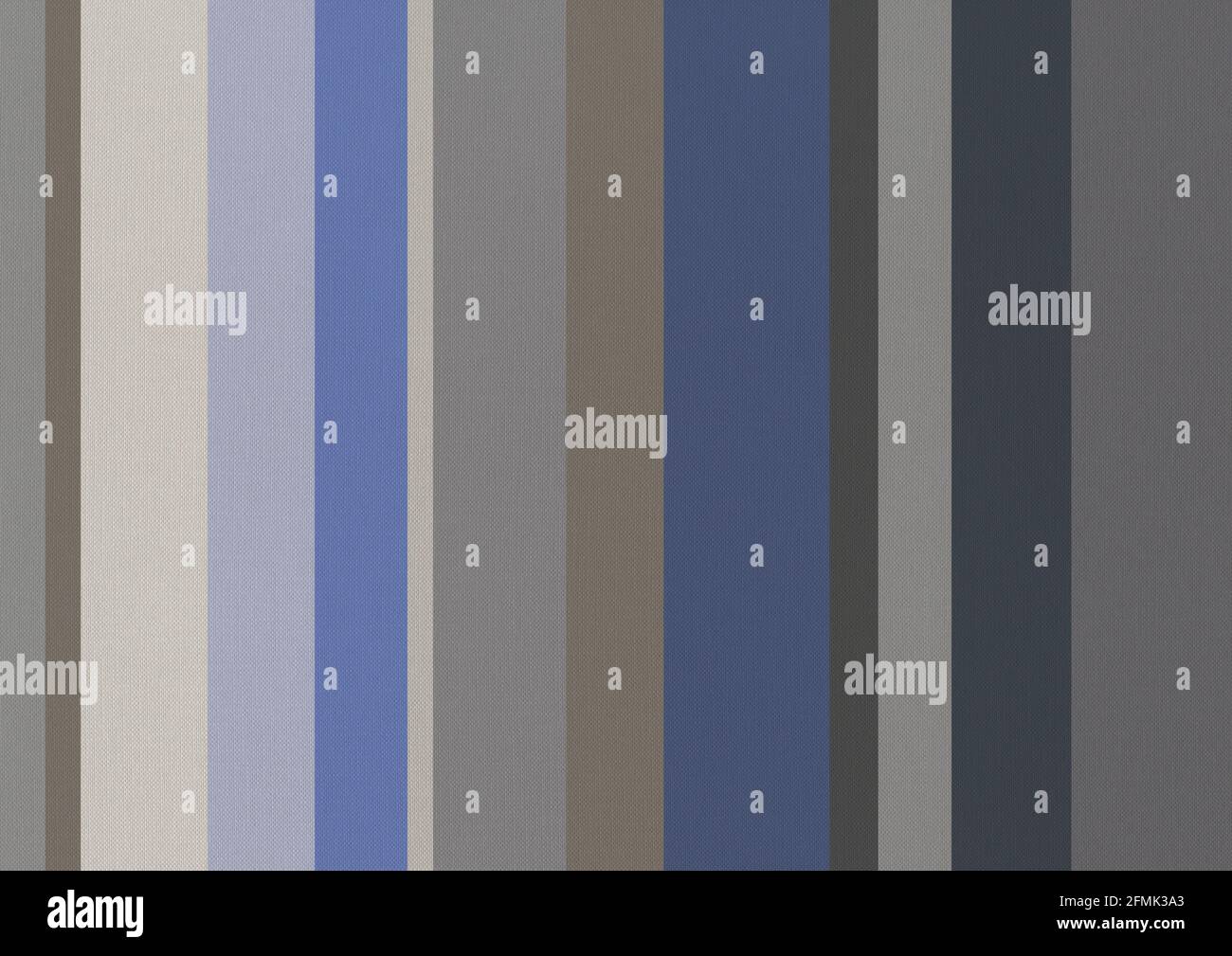 Cotton fabric texture printed with blue colored stripes. Background wallpaper Stock Photo