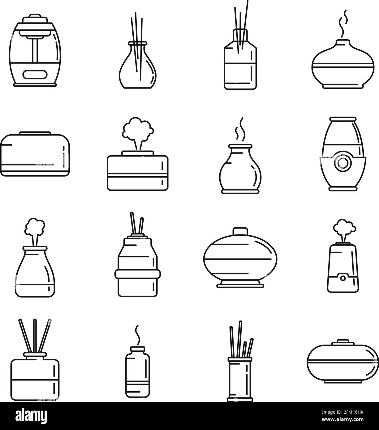 Scent diffuser Stock Vector Images - Alamy