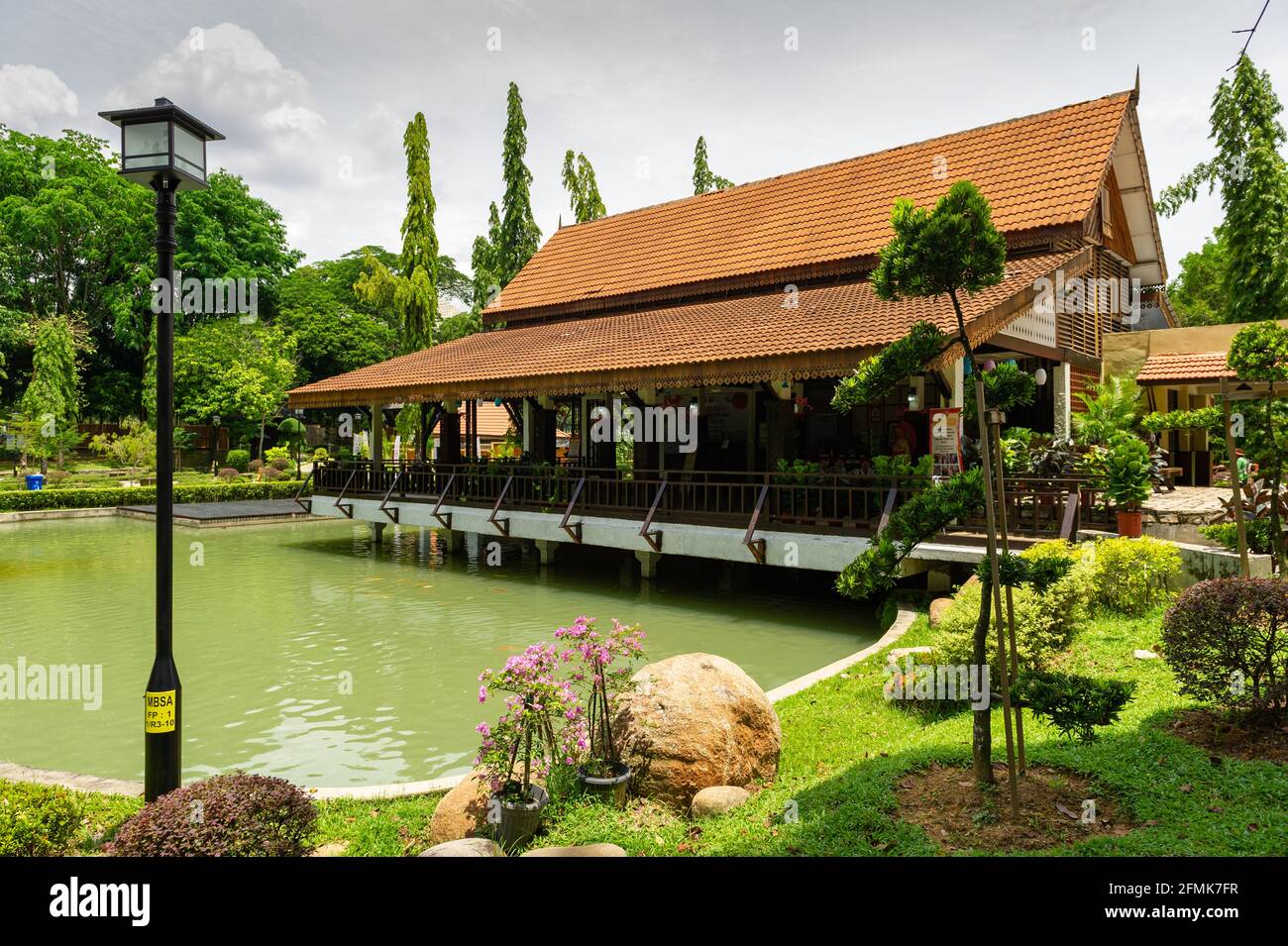 Japanese Friendship Garden, Shah Alam, Selangor, Malaysia Stock Photo