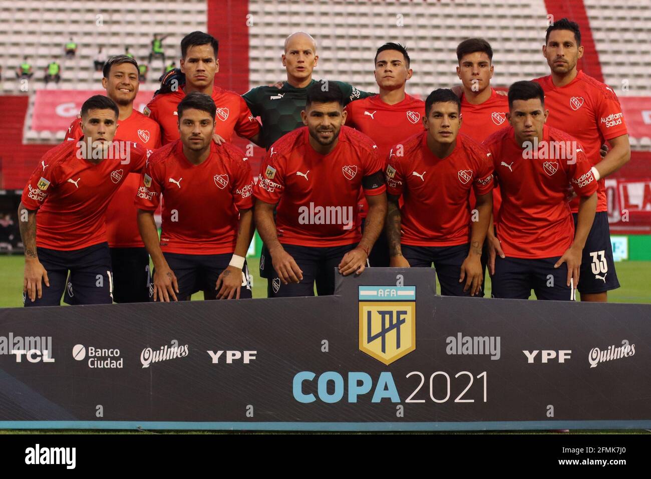 BUENOS AIRES, 9.05.2021: Huracan and Independiente plays for the