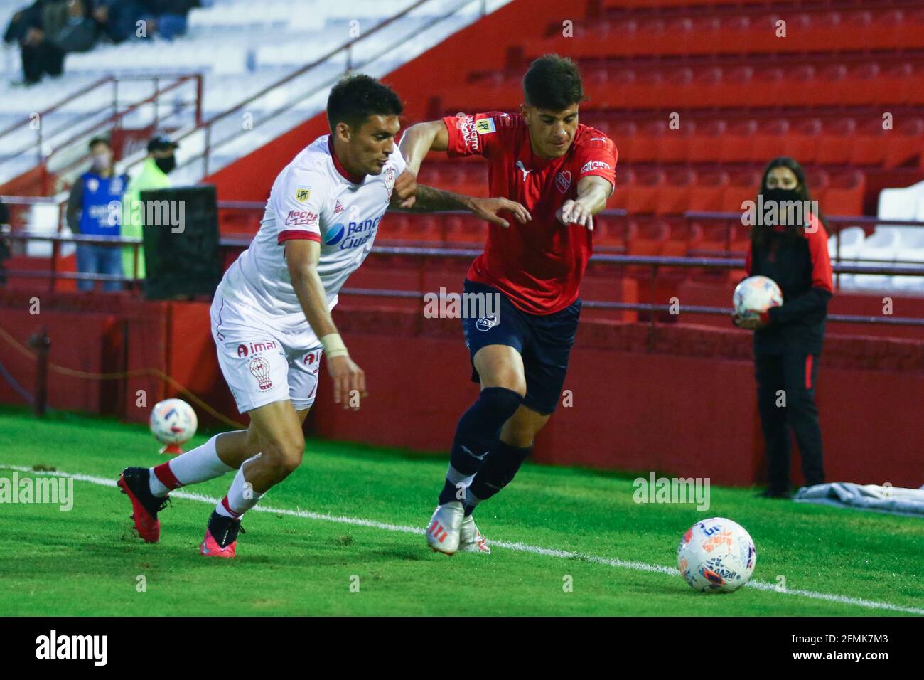 BUENOS AIRES, 9.05.2021: Huracan and Independiente plays for the