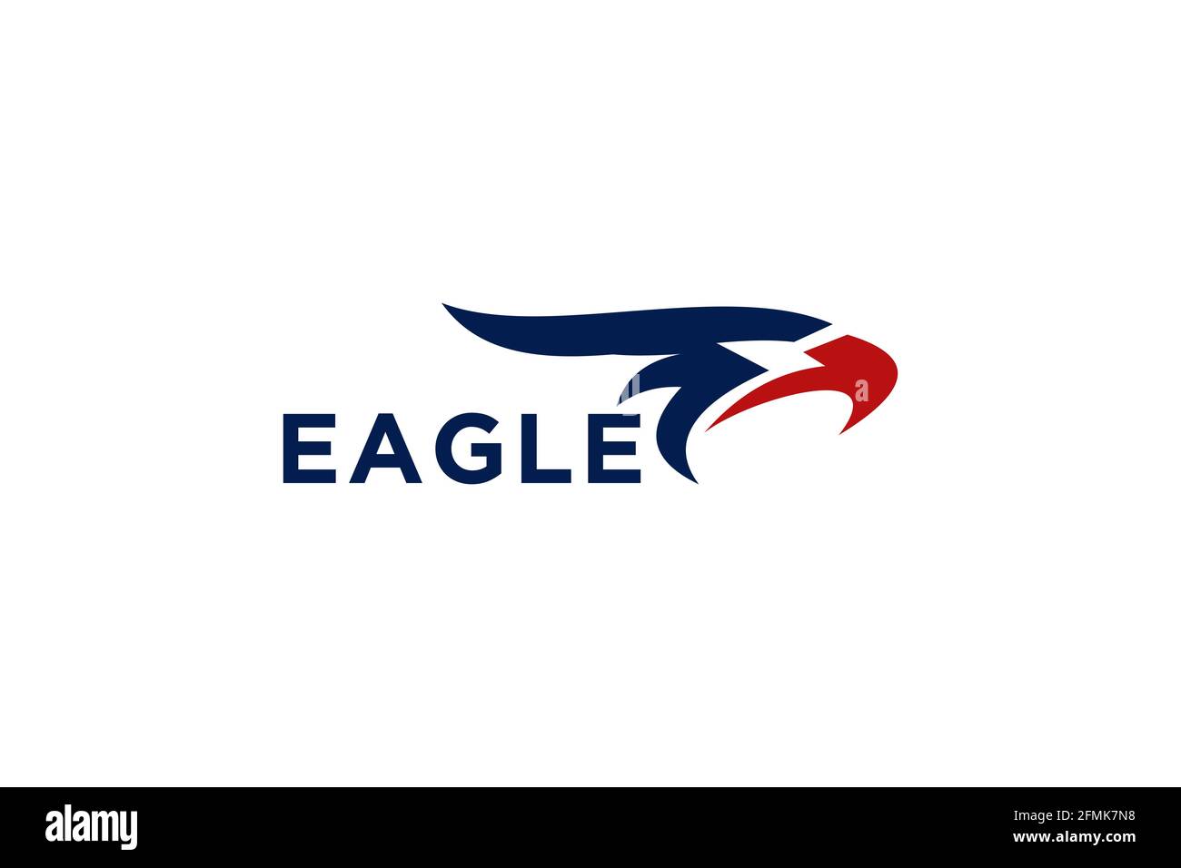 Eagle Logo Vector Template Illustration. Stock Vector