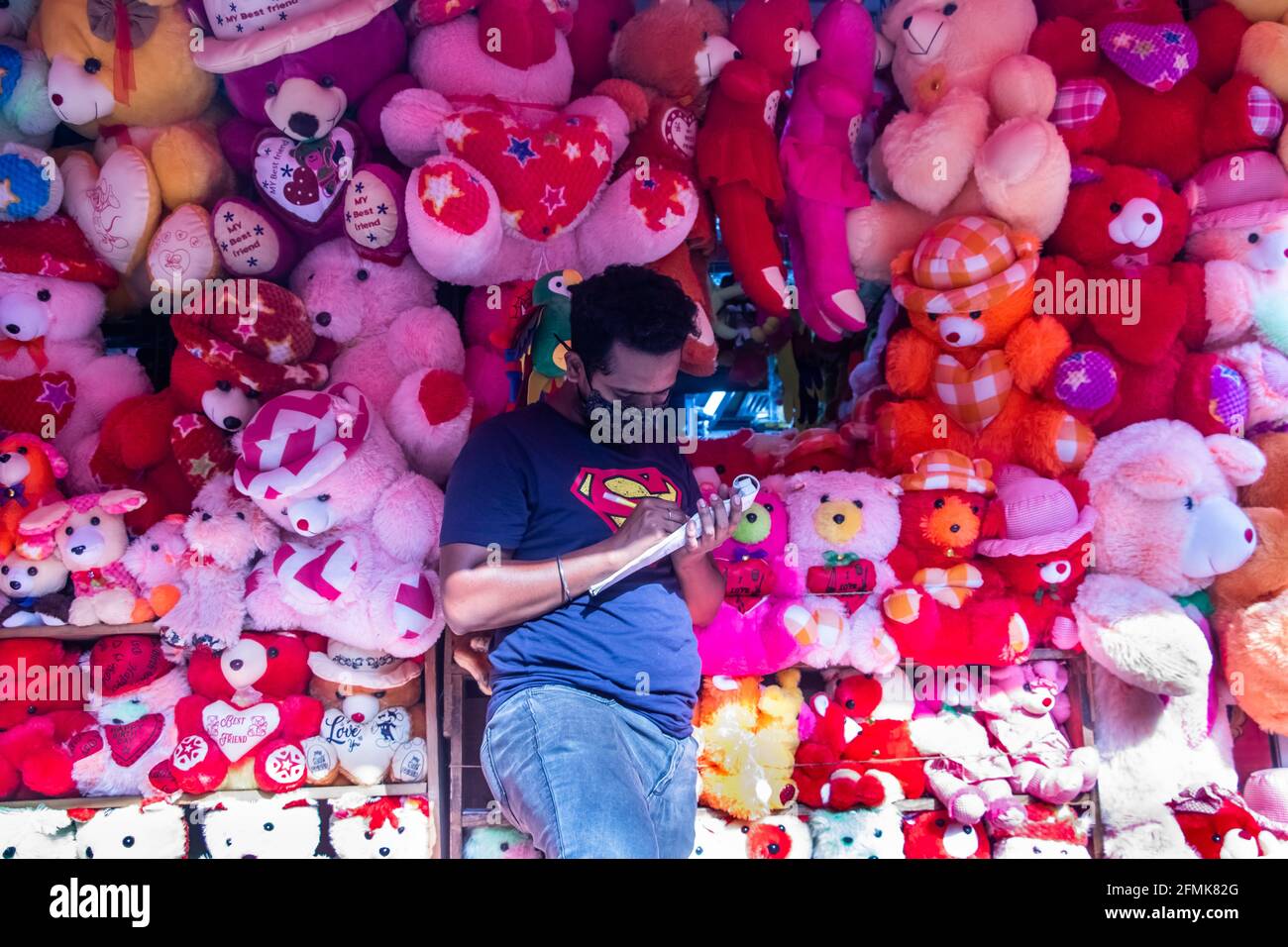 Display of children toy shop in the local market, I captured this image