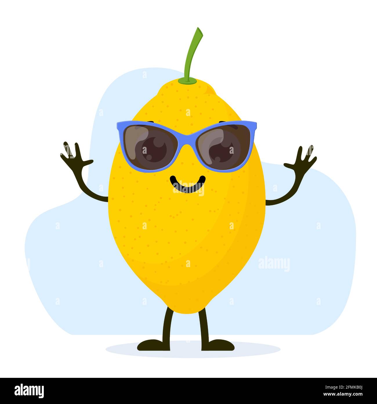 Cute and funny lemon character Stock Vector Image & Art - Alamy