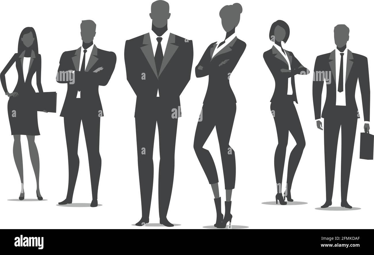 Teamwork illustration Black and White Stock Photos & Images - Alamy