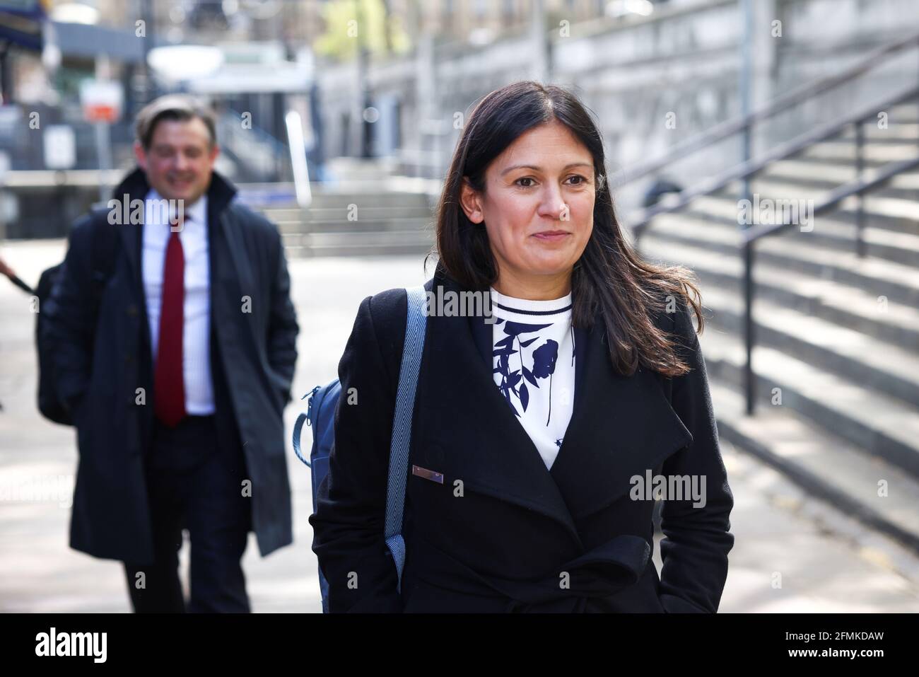 Britain S Labour Party S Jonathan Ashworth And Lisa Nandy Walk Through Westminster In London Britain May 10 21 Reuters Henry Nicholls Stock Photo Alamy