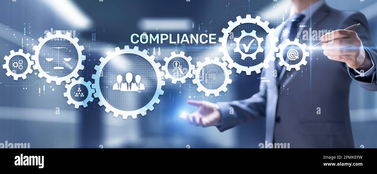 Compliance rules regulation business policy law concept Stock Photo Alamy