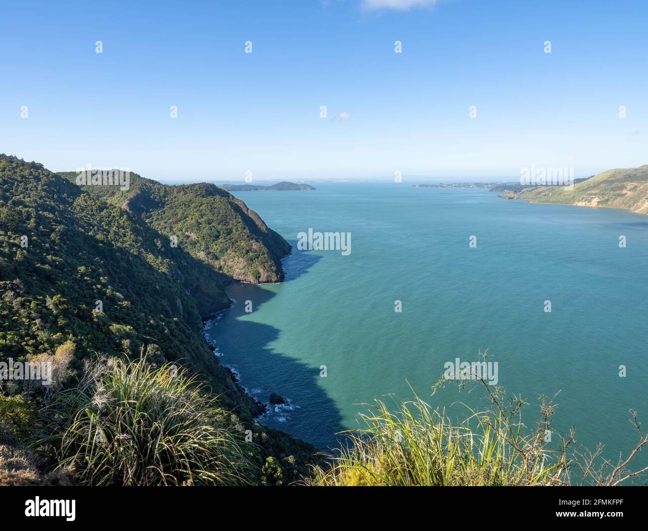 Manukau Harbour from Omanawanui Track Stock Photo Alamy