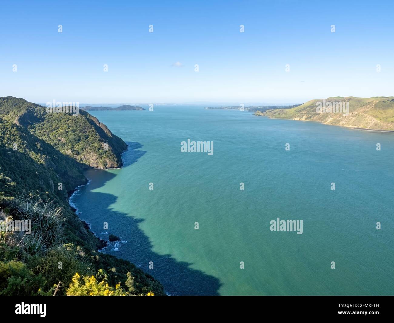 Manukau Harbour from Omanawanui Track Stock Photo Alamy