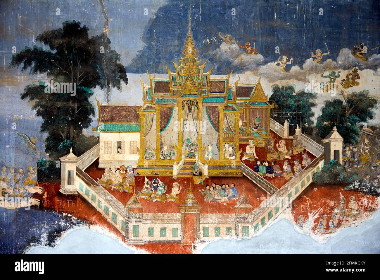 Ramayana Cambodia High Resolution Stock Photography And Images Alamy