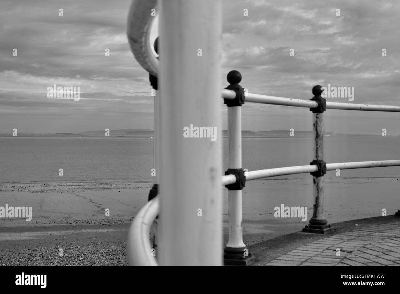 Victorian sea front Black and White Stock Photos & Images - Alamy