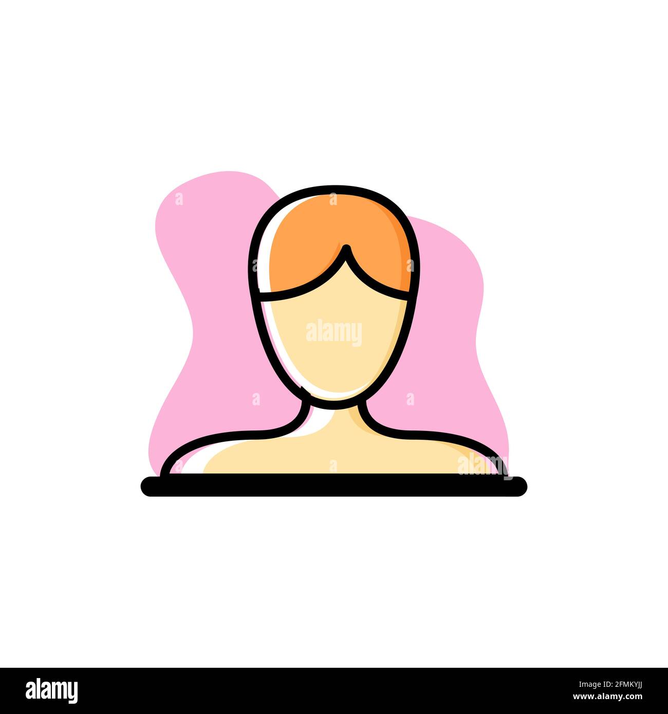 Portrait person single boy guy Stock Vector Images - Alamy