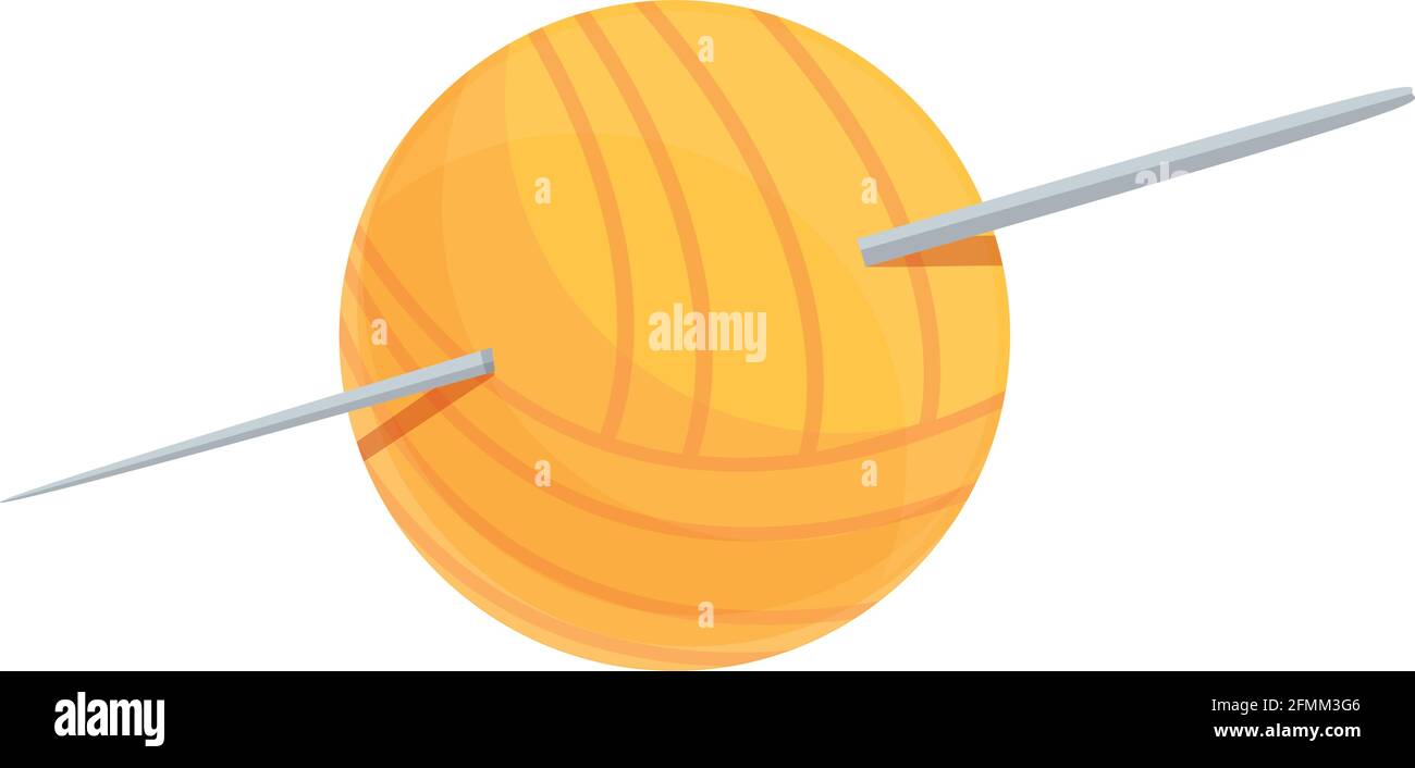 Thread ball icon. Cartoon of Thread ball vector icon for web design ...