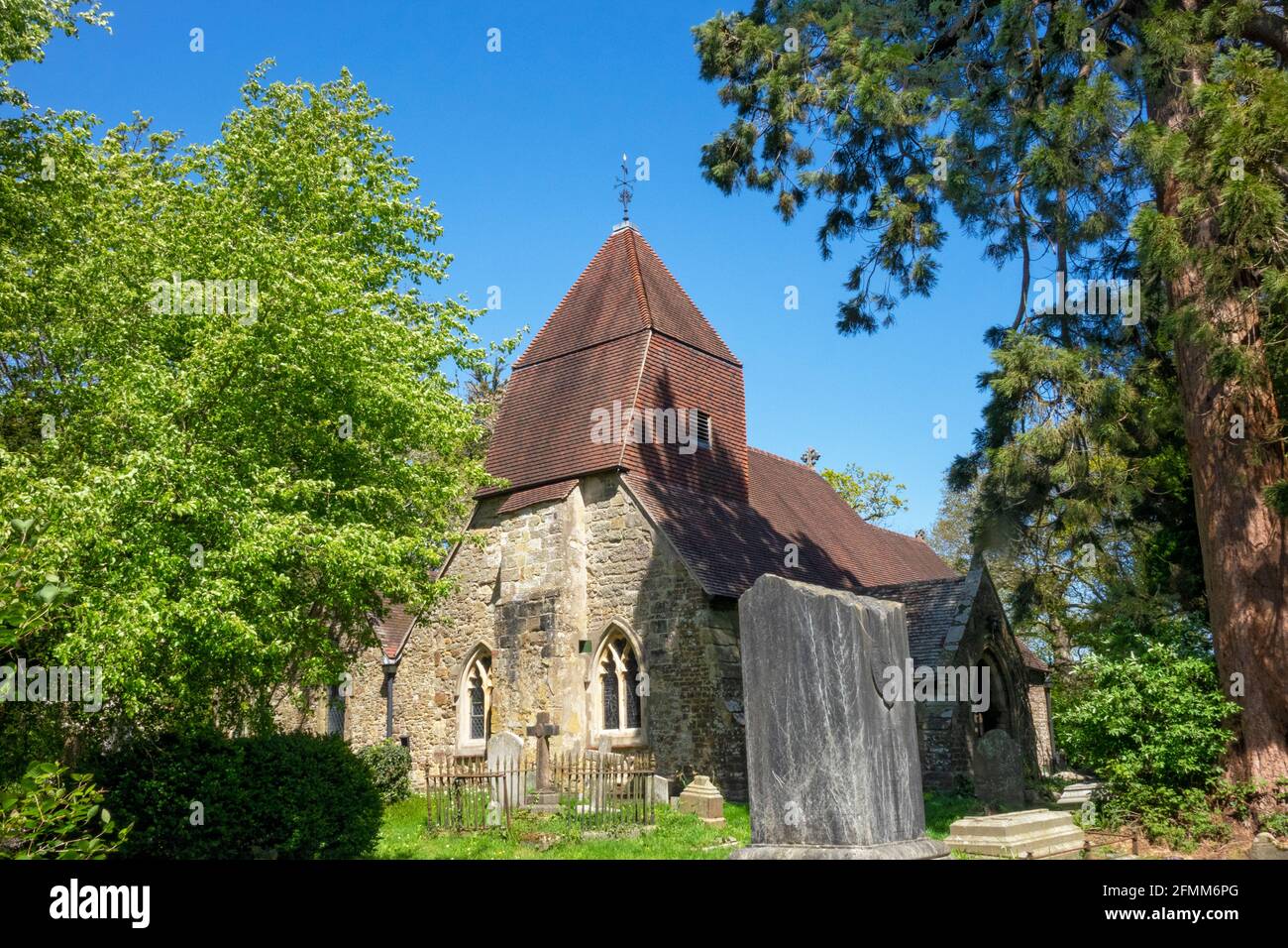 Church-in-the-Wood, St Leonards Church, Hollington, Hastings, St Leonards, East Sussex, UK Stock Photo