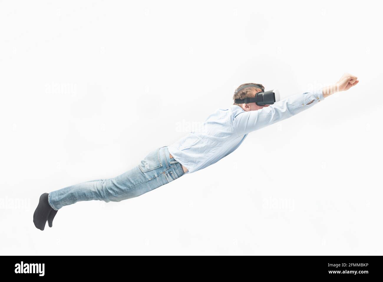 Premium Vector | Man meditating in yoga pose with flying book idea pen